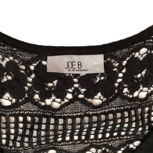 Joe B by Joe Benbasset Romper Black Lace Back Rayon - Picture 4 of 12